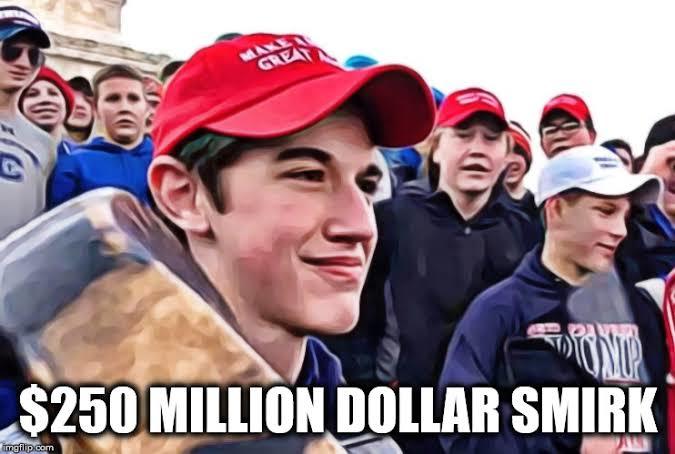 Is the Covington kid the most undeserving millionaire ever?