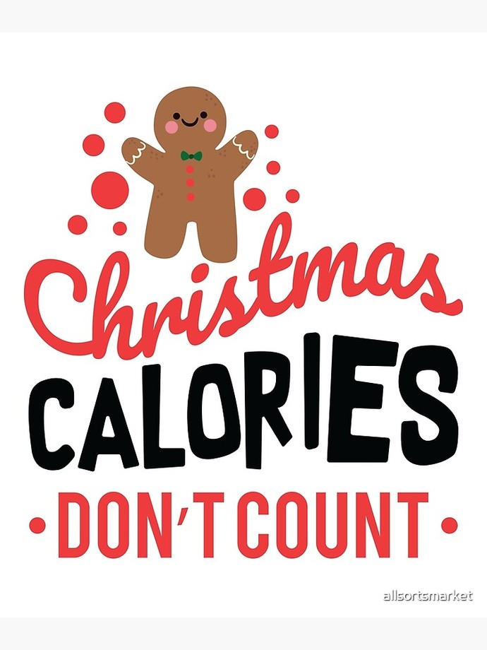 Do Christmas calories count? ๐
๐งโ๐โ๏ธโ๏ธโ?