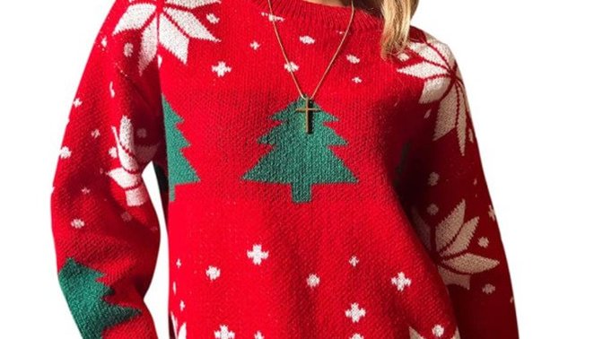 How do you like my Christmas jumper?