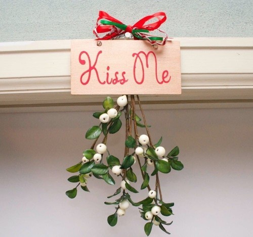 Do you guys hang mistletoe?