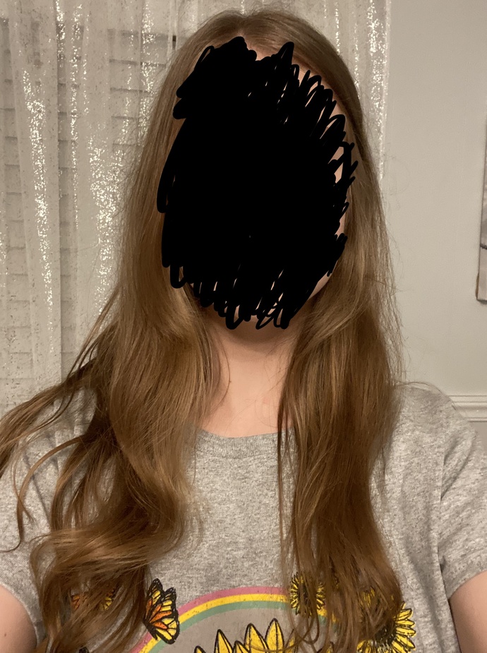 What color is her hair?