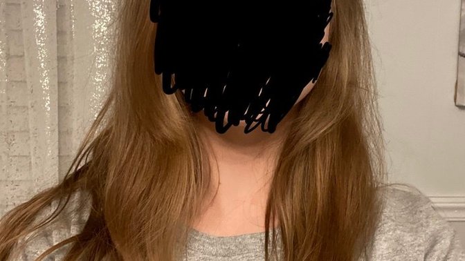 What color is her hair?