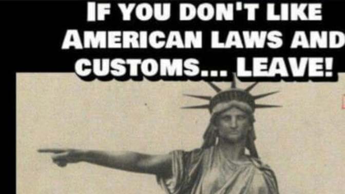 If you are anti America then why are you still here?