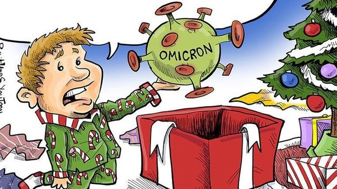 Did you get the gift of Omicron for Christmas?