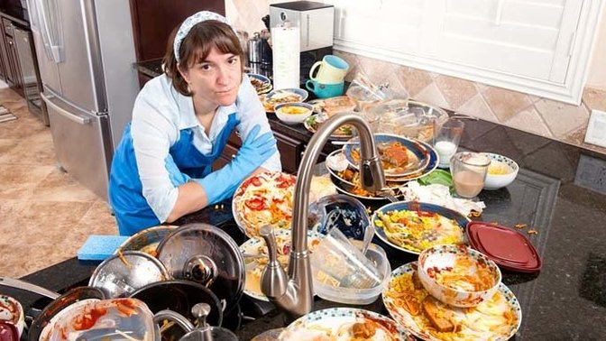 When visiting someone’s home for dinner, do you offer to help clean up after the meal?
