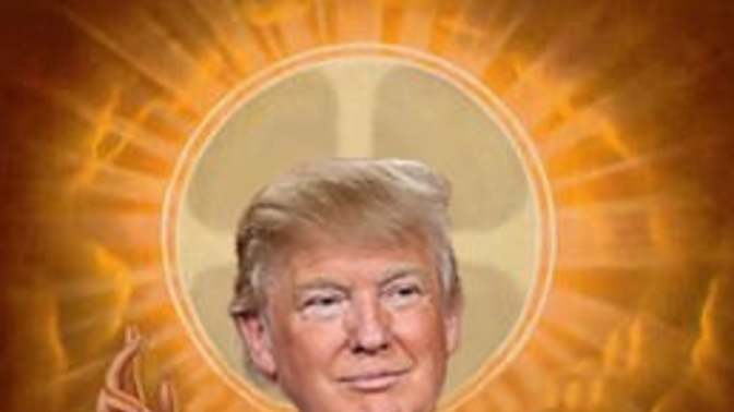 Is the former Occupant of the White House declaring his father is the new Mesiah and everyone should follow his teachings?