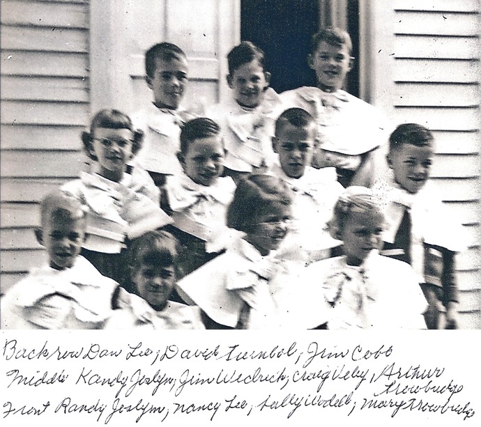 Top row in the middle.
