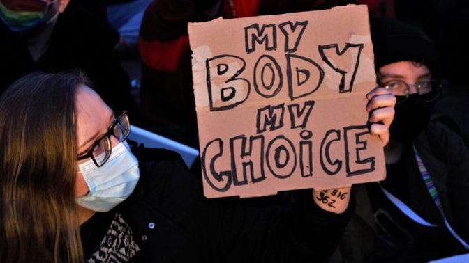 Do you agree it should be, "My Body, My Choice," under any and all circumstances, no exceptions?