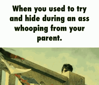 Were you ever spanked or yelled at THEN told “You better not cry” afterwards?