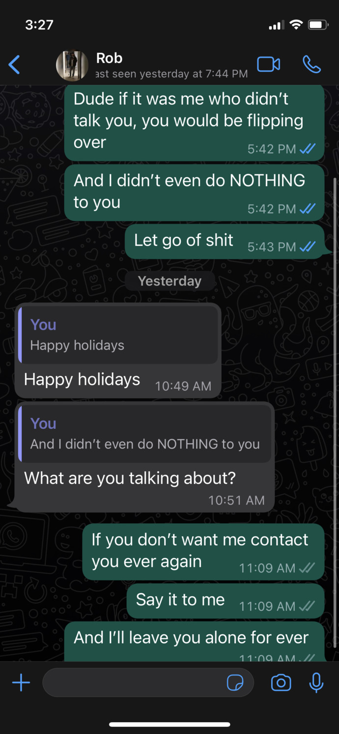 Why hasn’t he opened the message yet?