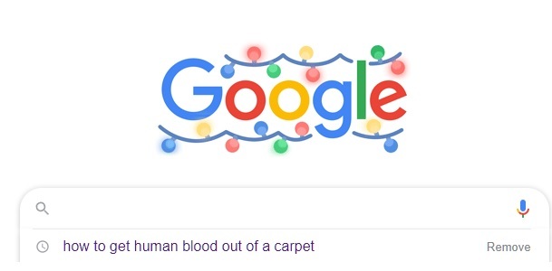 What did you search last on google?