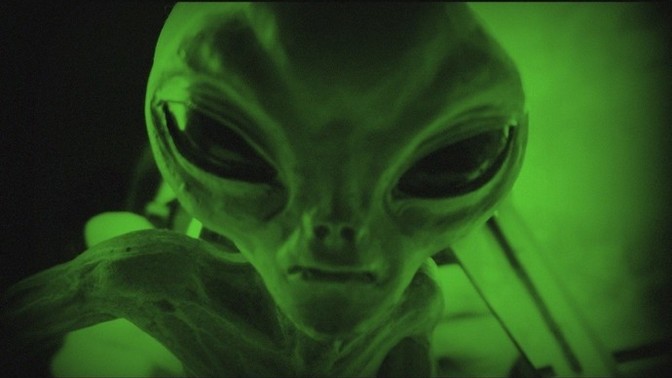 We come in peace. Do you believe aliens exist at all?