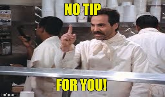 Have you ever refused to tip someone doing a service for you? if so why?
