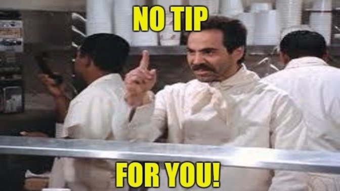 Have you ever refused to tip someone doing a service for you? if so why?