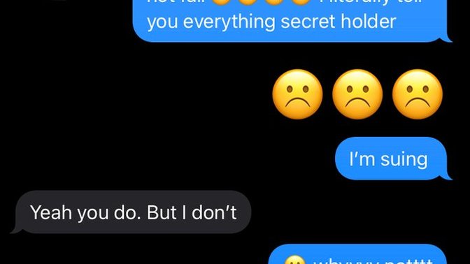 Is it fair to keeep secrets from someone you call your daughter ☹️ Even when she tells you everything?