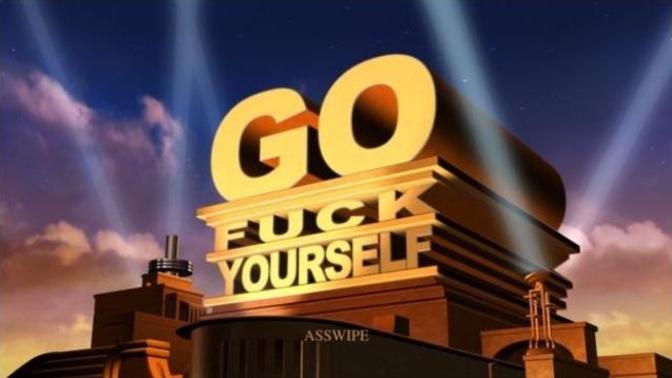 Do you think you can still say 'go F yourself' to someone and still respect them?