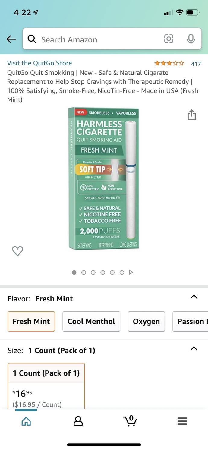 Should I let my boyfriend get this smoking product?