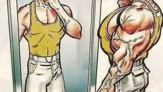 Is the mirror your worst enemy?