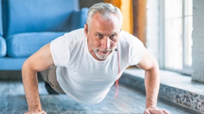 How many proper full push ups can you do?
