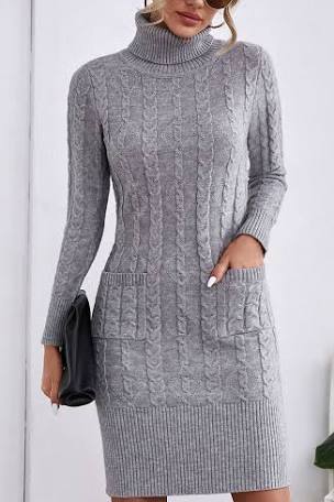 Which sweater dress would you choose for a casual meet up (with suede boots) ?