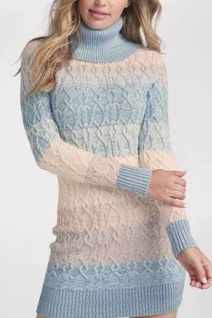 Which sweater dress would you choose for a casual meet up (with suede boots) ?