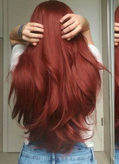 Kinda red hair is lovely