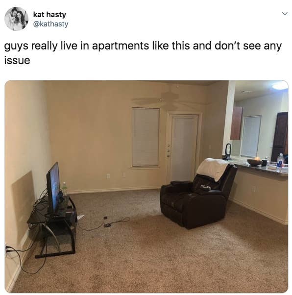 Why do women get upset with guys about living a minimal lifestyle?