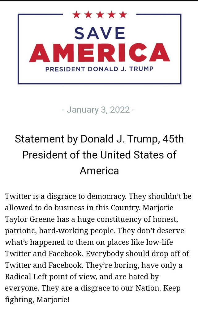 Is Trump A Communist Because He Wants Twitter To Be Banned?