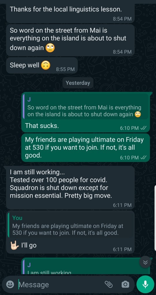 Does he seem uninterested?