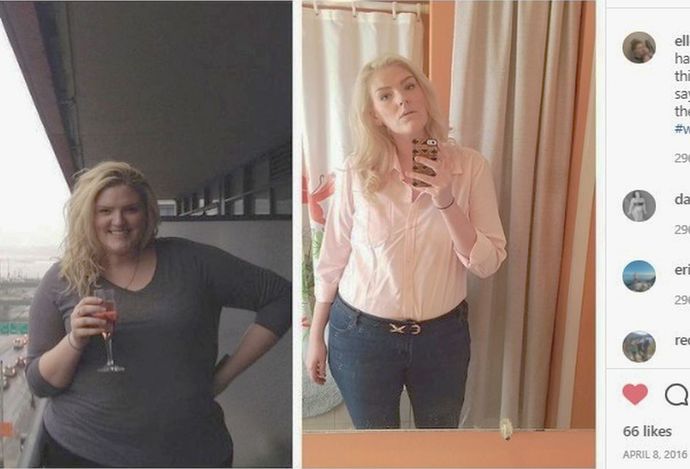 At 6'4", I liked Ellen's "Before" look much better!