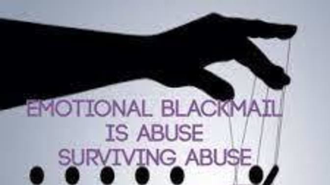 Is Emotional Blackmail a Popular statement These days?