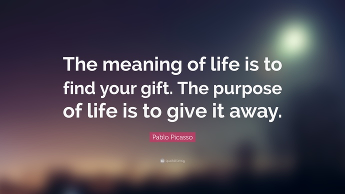 Is the purpose of life to learn and grow in love?