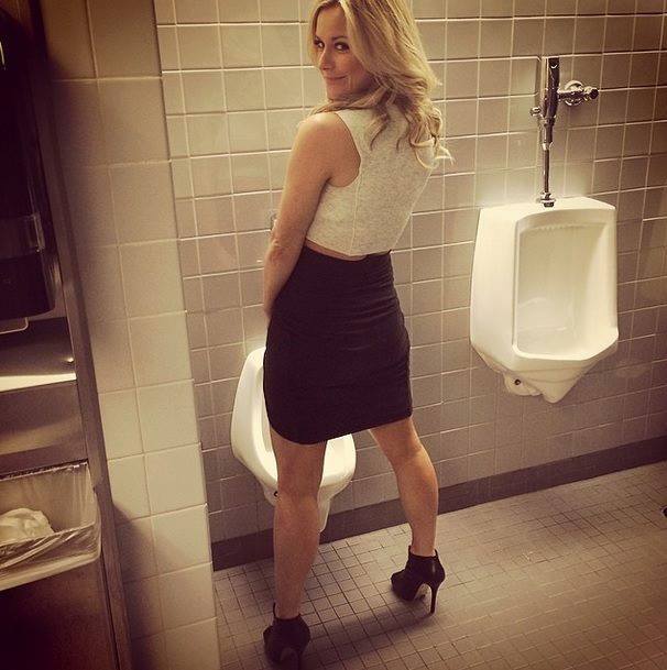 Girls, is it discriminatory to only allow guys to use Mens Urinals? Guys what do you think?