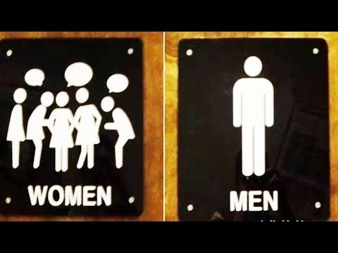 Girls, is it discriminatory to only allow guys to use Mens Urinals? Guys what do you think?