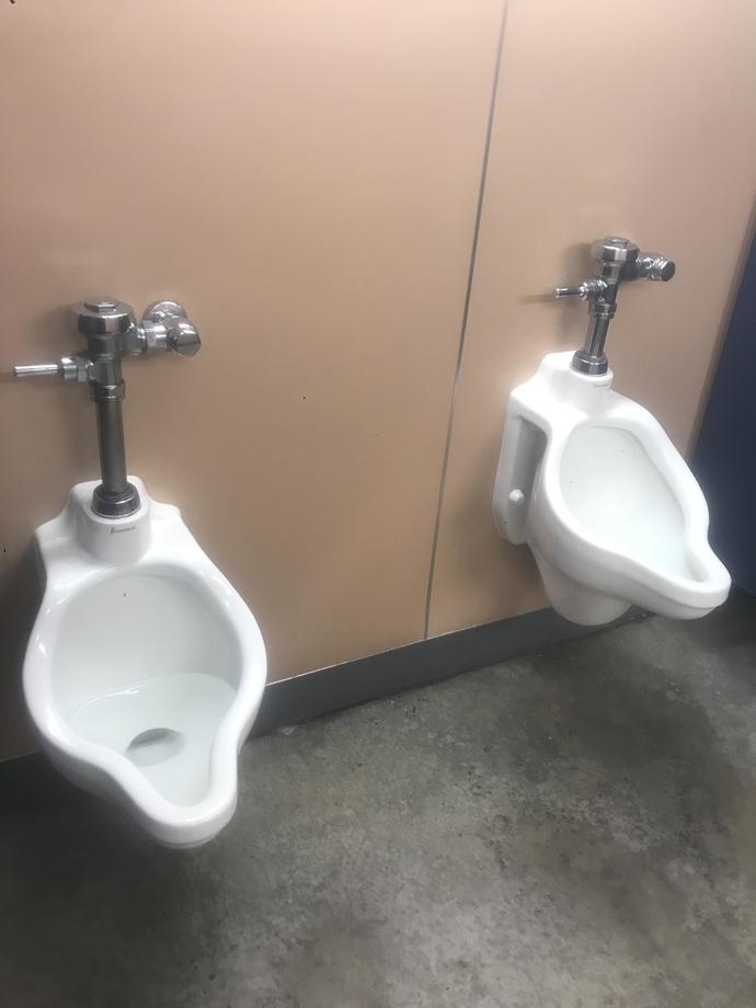 Girls, is it discriminatory to only allow guys to use Men's Urinals? Guys what do you think?