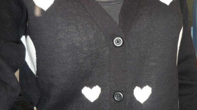 Wearing my new Cardigan which was a Christmas Present for the first time Yay or Nay?