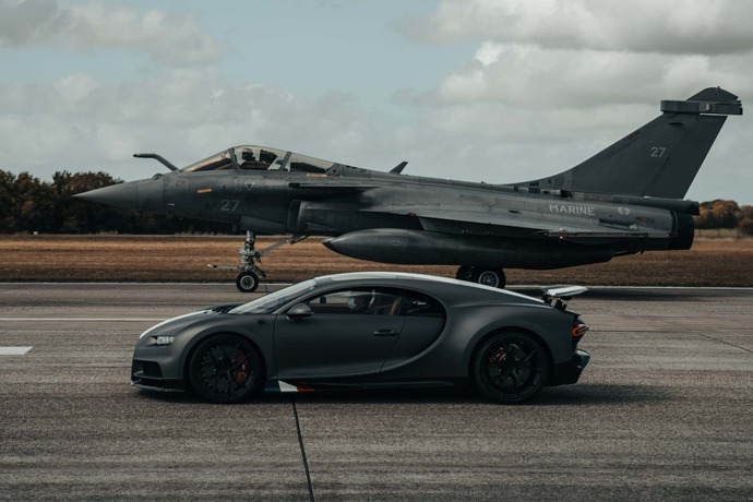 Which of these cars photos with military aircraft is your favorite?