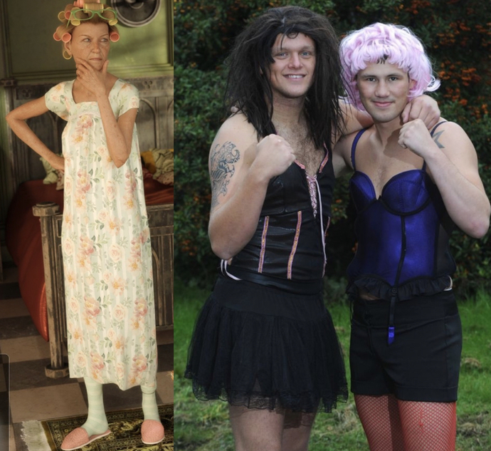 Choose/comment below, which outfit would make the worse first impression if your date wore it?