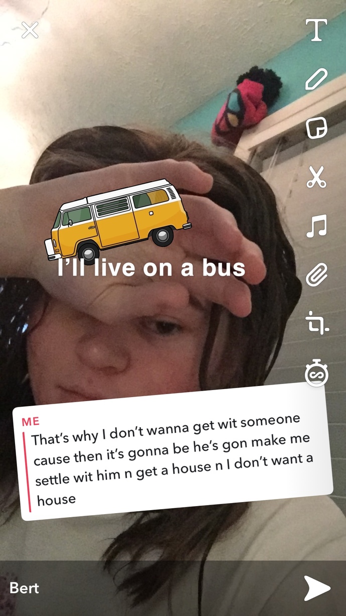 Would you be ok living on a bus your whole life?