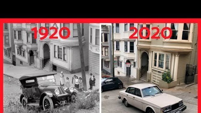 Ever think of what something you see today looked like 20 years ago or much longer?