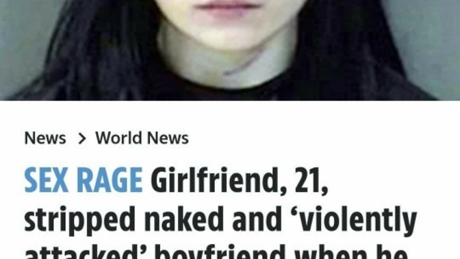 Who all thinks it's OK to attack a partner because they refuse sex?