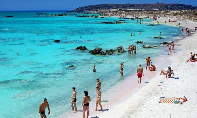 Elafonissi in Greece
