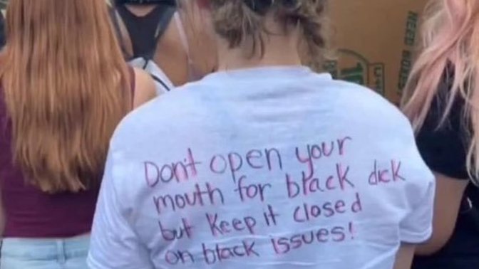 Do white women support Black Lives Matter because they have a fetish for black guys?