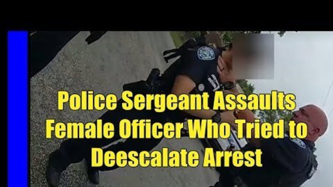Should there have been a more level of de-escalation if the suspect is already in custody and already in the back seat of the marked unit?