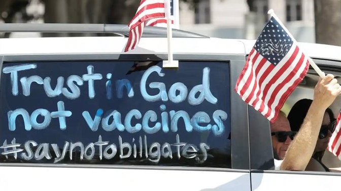 Are anti-vaxxers selfish?
