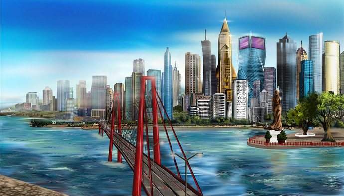 Which of these fictional cities looks the most appealing or interesting to you (2022)?