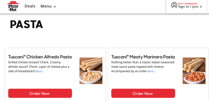 Have you ever purchased Pizza Hut pasta? Is it any good?