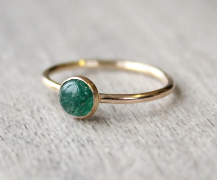 Which emerald ring looks prettier for daily?