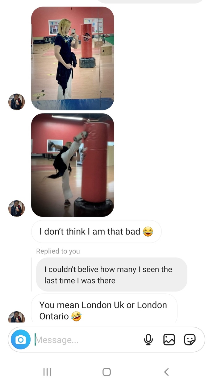 Why is he sending random photos in the chat?