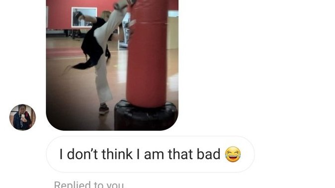 Why is he sending random photos in the chat?